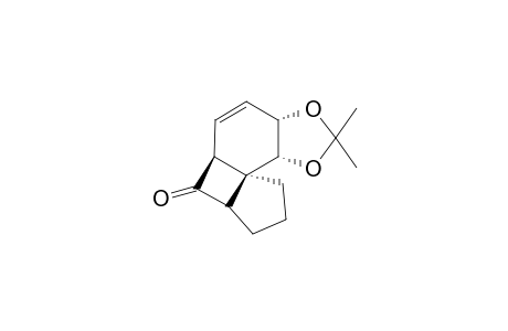 (3aS,4aS,6aS,9aR,9bS)-8,8-dimethyl-1,2,3,3a,6a,9a-hexahydrocyclopenta[1',4']cyclobuta[1',2':3,4]benzo[1,2-d][1,3]dioxol-4(4aH)-one