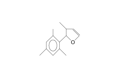 cis-2,3-Dihydro-3-methyl-2-(2,4,6-trimethyl-phenyl)-furan