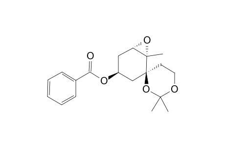 (6-R,7-S,8-S,10-S)-10-BENZYLOXY-7,8-EPOXY2,2,7-TRIMETHYL-1,3-DIOXASPIRO-[5.5]-UNDECANE