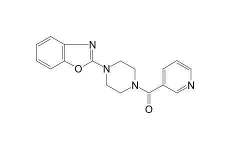 (4-Benzooxazol-2-ylpiperazin-1-yl)(pyridin-3-yl)methanone