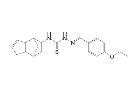 1-(p-ethoxybenzylidene-4-(3a,4,5,6,7,7a-hexahydro-4,7-methanoinden-5-yl)-3-thiosemicarbazide