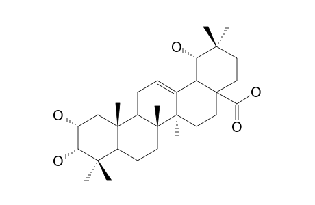 2-ALPHA,3-ALPHA,19-ALPHA-TRIHYDROXY-OLEAN-12-EN-28-OIC-ACID