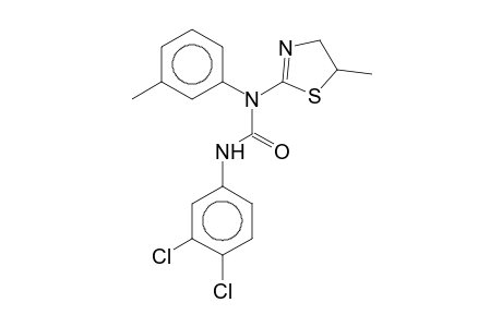 N'-(3,4-Dichlorophenyl)-N-(5-methyl-4,5-dihydro-1,3-thiazol-2-yl)-N-(3-methylphenyl)urea