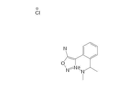 1-AMINO-5,6-DIHYDRO-5,6-DIMETHYL-[1.2.3]-OXADIAZOLO-[4.3-A]-PHTHALAZIN-4-IUM_CHLORIDE