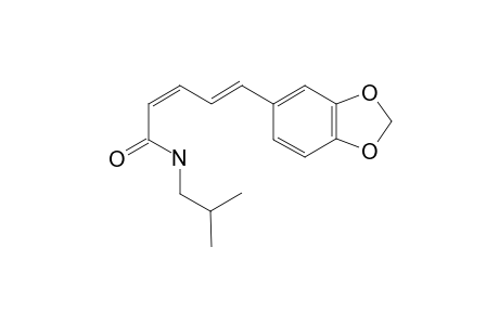 HOFFMANNSEGGIAMIDE_A;5-(8,9-METHYLENEDIOXY)-2-CIS-4-TRANS-PENTADIENYL-N-ISOBUTYLAMIDE