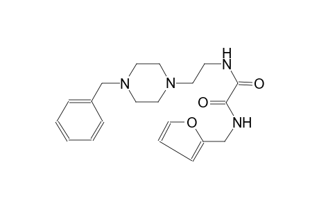 N~1~-[2-(4-benzyl-1-piperazinyl)ethyl]-N~2~-(2-furylmethyl)ethanediamide