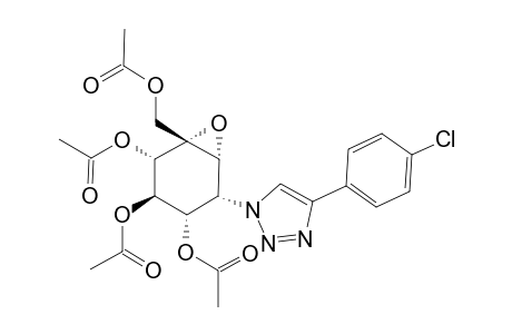 (1R,2S,3R,4S,5R,6R)-1-(ACETOXYMETHYL)-5-[4-(4-CHLOROPHENYL)-1H-1,2,3-TRIAZOL-1-YL]-7-OXA-BICYCLO-[4.1.0]-HEPTANE-2,3,4-TRIYL-TRIACETATE