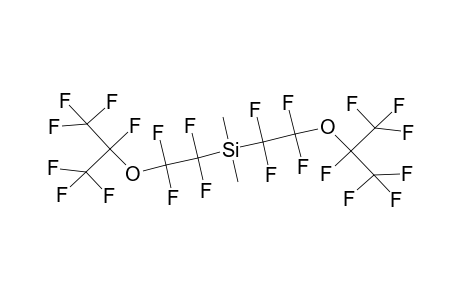 Dimethyl(bis(1,1,2,2-tetrafluoro-2-[1,2,2,2-tetrafluoro-1-(trifluoromethyl)ethoxy]ethyl))silane