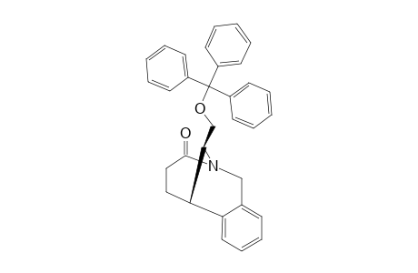 (+)-(6S,11R)-11-[(TRITYLOXY)-METHYL]-1,4,5,6-TETRAHYDRO-3H-2,6-METHANO-2-BENZAZOCIN-3-ONE