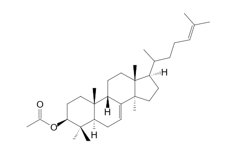 9-BETA-LANOSTA-7,24-DIEN-3-BETA-OL-3-ACETATE