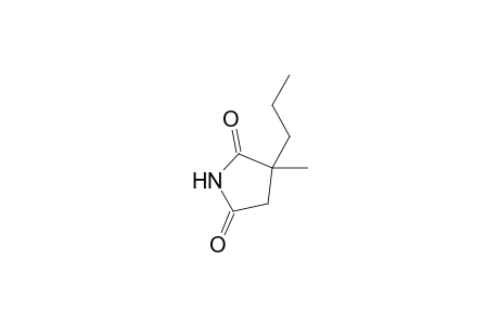 .alpha.-Methyl-.alpha.-propylsuccinimide