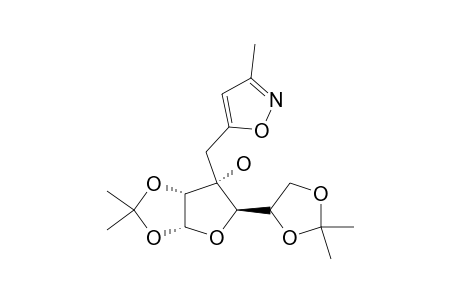 5-[(1,2:5,6-DI-O-ISOPROPYLIDENE-ALPHA-D-ALLO-FURANOS-3-YL)-METHYL]-3-METHYLISOXAZOLE