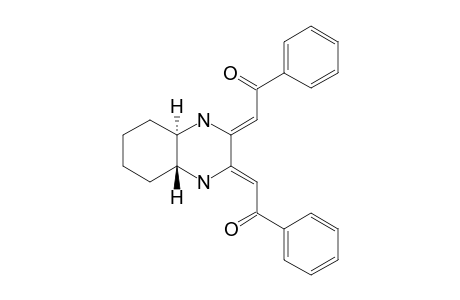 (4AR,8AR)-2,3-BIS-[(2-HYDROXY-2-PHENYL)-ETHENYL]-DECAHYDRO-QUINOXALINE