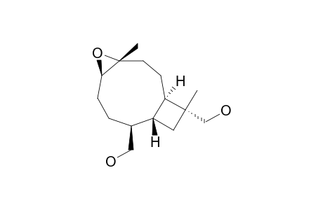 (1-R,4-R,5-R,8-S,9-S,11-R)-4,5-EPOXYCARYOPHYLLANE-12,14-DIOL