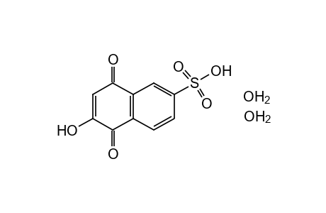 5,8-DIHYDRO-5,8-DIOXO-6-HYDROXY-2-NAPHTHALENESULFONIC ACID, DIHYDRATE