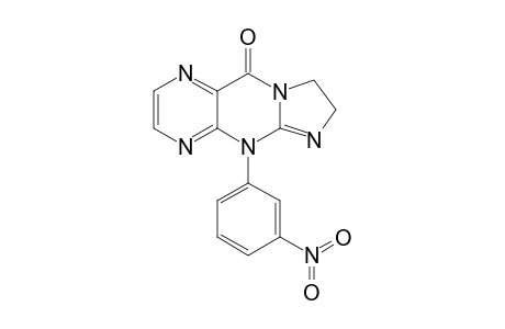 10-(3'-Nitrophenyl)-2,3-dihydroimidazo[1,2-a]pyrazino[2,3-d]pyrimidin-5(10H)-one