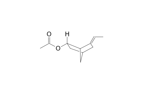 E-6-ETHYLIDENEBICYCLO[2.2.1]HEPTAN-EXO-2-OL, ACETATE