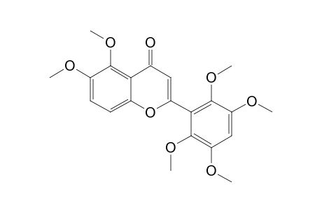 5,6,2',3',5',6'-HEXAMETHOXY-FLAVONE