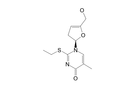 1-(2,3-DIHYDRO-5-HYDROXYMETHYLFURAN-2-YL)-2-ETHYLTHIO-5-METHYLPYRIMIDIN-4(1H)-ONE