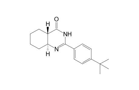 trans-(4aS,8aS)-2-(4-tert-butylphenyl)-4a,5,6,7,8,8a-hexahydro-3H-quinazolin-4-one