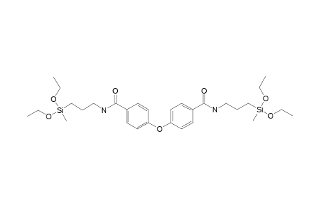 N,N'-BIS-(3-METHYLDIETHOXYSILYLPROPYL)-[4,4'-OXYBIS-(BENZYLAMIDE)]