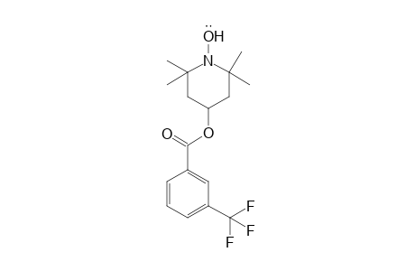 2,2,6,6-tetramethylpiperidin-4-yl 3-(trifluoromethyl)benzoate N-oxide