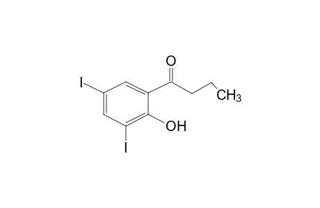 3',5'-DIIODO-2'-HYDROXYBUTYROPHENONE