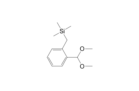 2-(Trimethylsilylmethyl)benzaldehyde dimethyl acetal