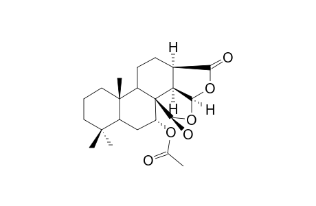 (-)-7-ALPHA-ACETOXY-17-BETA-HYDROXY-15-BETA,17-EPOXYSPONGIAN-16-ONE;APLYROSEOL-2