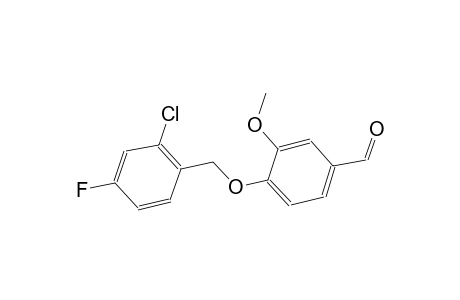 Benzaldehyde, 4-[(2-chloro-4-fluorophenyl)methoxy]-3-methoxy-