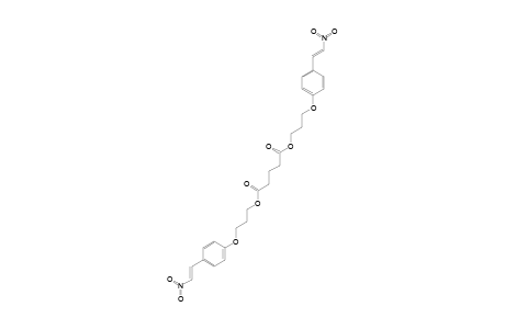 BIS-[3-[4-[(E)-2-NITROETHENYL]-PHENYLOXY]-PROPYL]-PENTANEDIOATE