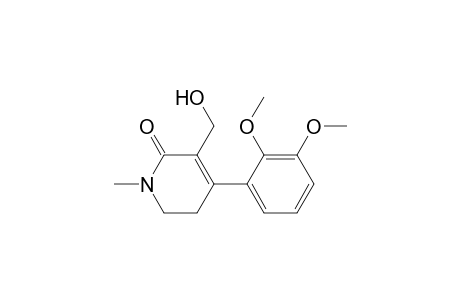 3-(Hydroxymethyl)-4-(2,3-dimethoxyphenyl)-1-methyl-5,6-dihydro-2-pyridinone