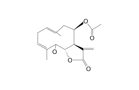 GERMACRA-1(10),3,11(13)-TRIEN-12,6-A-OLIDE,8-B-ACETOXY-5-B-HYDROXY