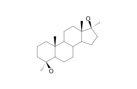 4-BETA,17-BETA-DIHYDROXY-4-ALPHA,17-ALPHA-DIMETHYL-5-ALPHA-ANDROSTANE