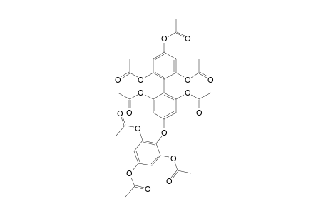 4-(2'',4'',6''-TRIACETOXY-PHENOXY)-2,2',4',6,6'-PENTAACETOXY-BIPHENYL