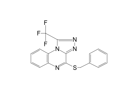 4-(BENZYLTHIO)-1-(TRIFLUOROMETHYL)-s-TRIAZOLO[4,3-a]QUINOXALINE