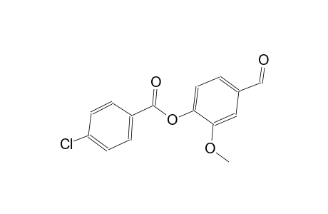 4-formyl-2-methoxyphenyl 4-chlorobenzoate