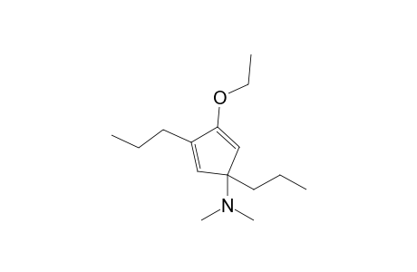 (3-ethoxy-1,4-dipropyl-cyclopenta-2,4-dien-1-yl)-dimethyl-amine