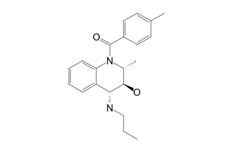 3-HYDROXY-2-METHYL-4-N-PROPYLAMINO-1-PARA-TOLUOYL-1,2,3,4-TETRAHYDROQUINOLINE