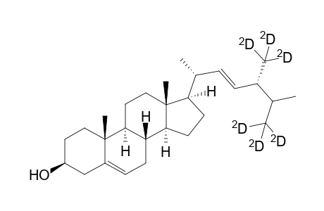 Ergosta-5,22-dien-26,26,26,28,28,28-D6-3-ol, (3.beta.,22E,24S)-