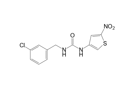 1-(m-chlorobenzyl)-3-(5-nitro-3-thienyl)urea