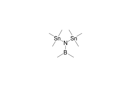 BIS-(TRIMETHYLSTANNYL)-(DIMETHYLBORYL)-AMINE