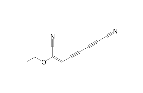 (E)-2-ethoxyoct-2-en-4,6-diynedinitrile