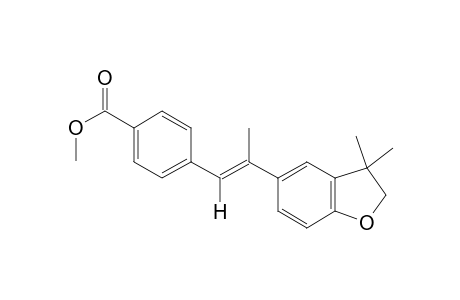 METHYL-(E)-4-[2-[2,3-DIHYDRO-3,3-DIMETHYL-5-BENZOFURANYL]-1-PROPENYL]-BENZOATE