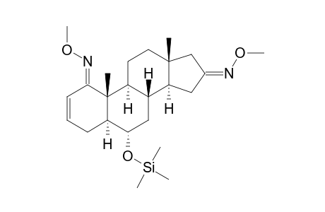 6.ALPHA.-[(TRIMETHYLSILYL)OXY]-5.ALPHA.-ANDROST-2-ENE-1,16-DIONE(1,16-DI-O-METHYLOXIME)