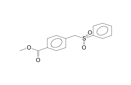 BENZOIC ACID, 4-[(PHENYLSULFONYL)METHYL]- METHYL ESTER,