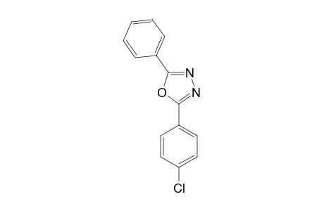 2-(4-Chlorophenyl)-5-phenyl-1,3,4-oxadiazole