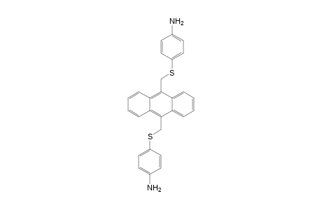 9,10-Bis(4-aminophenylthiamethyl)anthracene