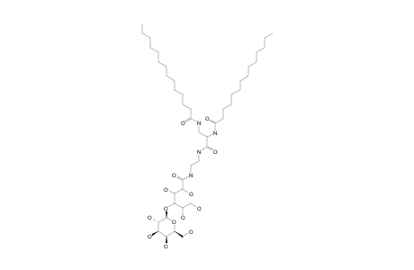 N-[2-[2,3-(DITETRADECANAMIDO)-PROPIONAMIDO]-ETHYL]-LACTOBIONAMIDE;MONOLAC