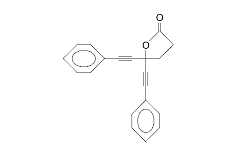 2(3H)-Furanone, dihydro-5,5-bis(phenylethynyl)-